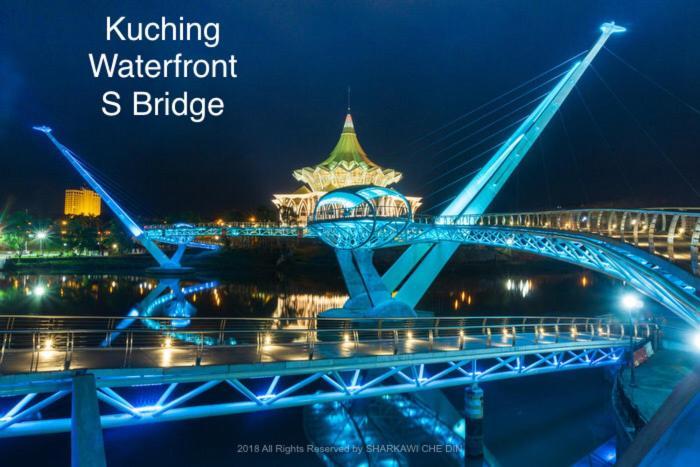 Riverview Home @Waterfront Kch Kuching Luaran gambar